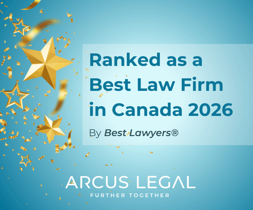 Arcus Legal recognized as Best Law Firm 2026